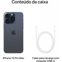 Apple iPhone 15 Pro Max 512 GB - Titânio Azul